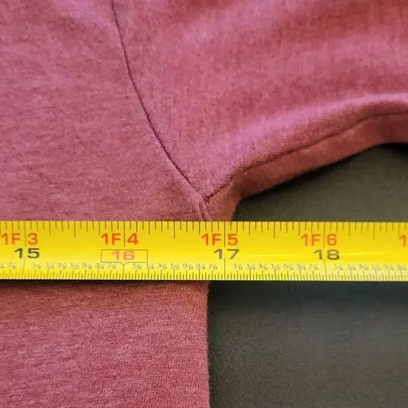 Maroon Graphic Lobster T-Shirt Portland Maine Size Small Unisex Funny - Picture 5 of 6